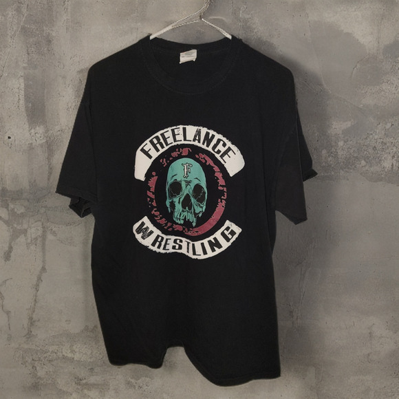 Freelance Wrestling Logo T-shirt - XL - Picture 1 of 1